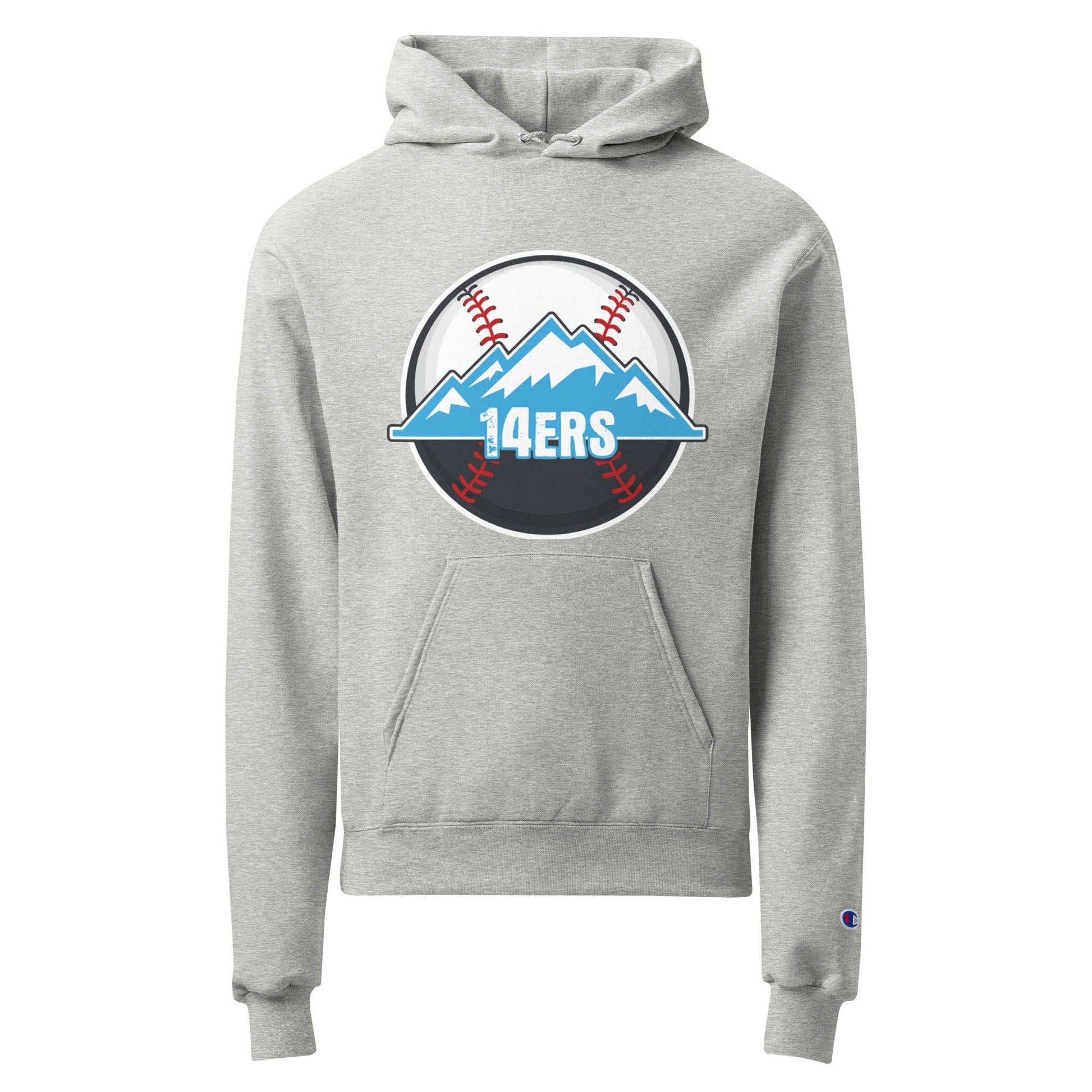 Signature | Champion Hoodie | 14ers Baseball | Athletics Logo