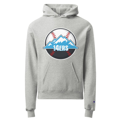 Signature | Champion Hoodie | 14ers Baseball | Athletics Logo