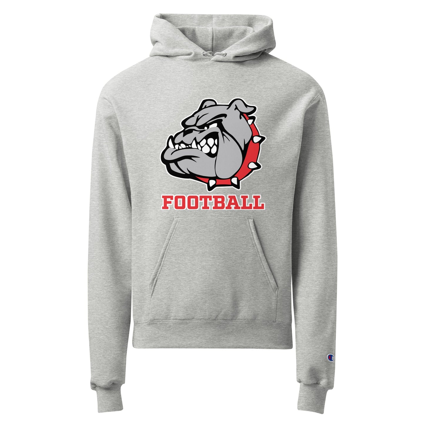 Signature | Champion Hoodie | 6th Grade Bulldogs Team | Football Logo