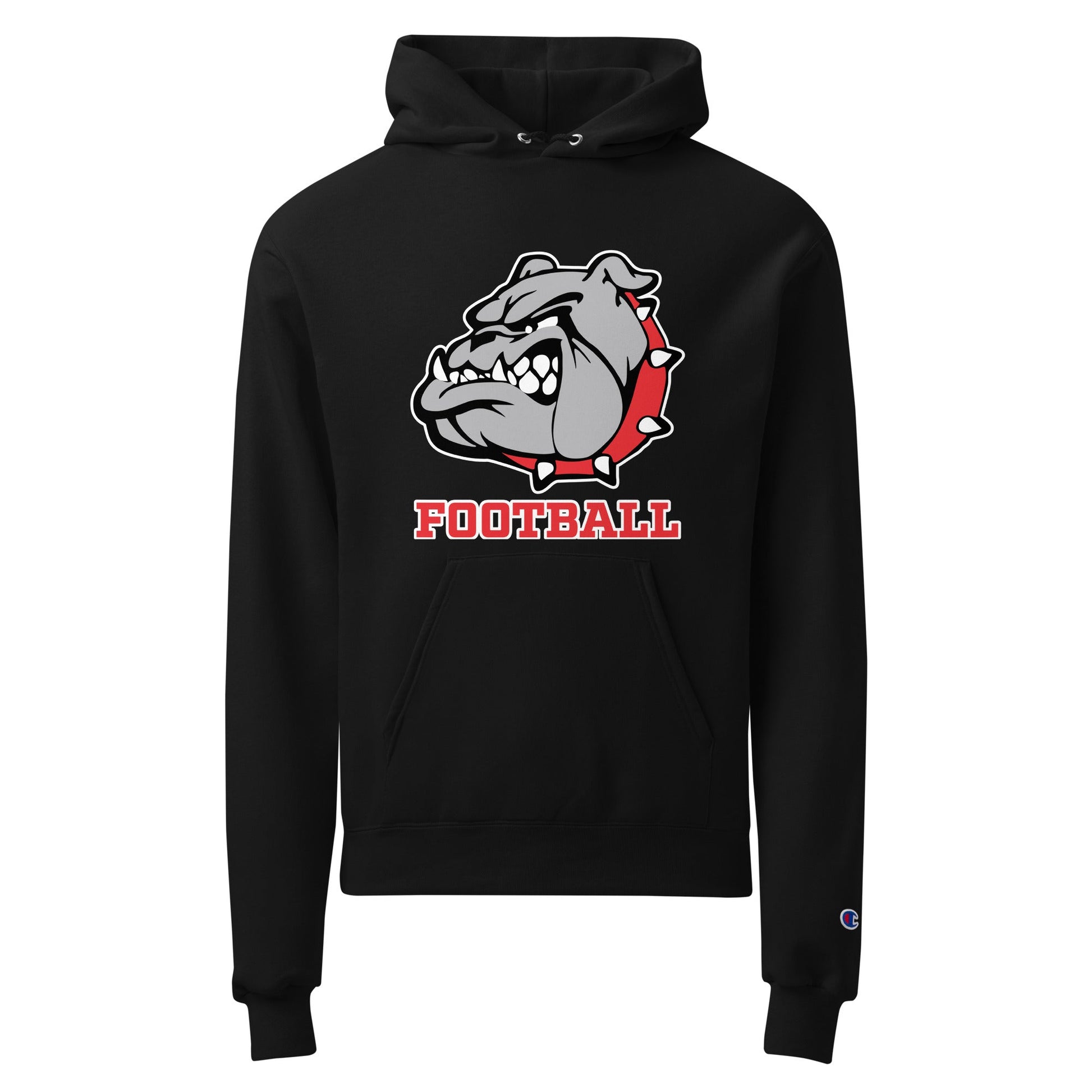 Signature | Champion Hoodie | 6th Grade Bulldogs Team | Football Logo