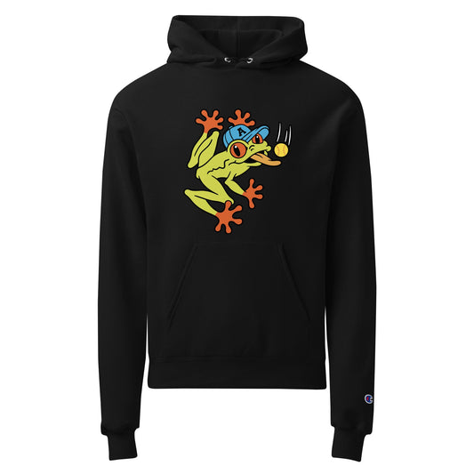 Signature | Champion Hoodie | Aquasox Softball | Mascot Logo