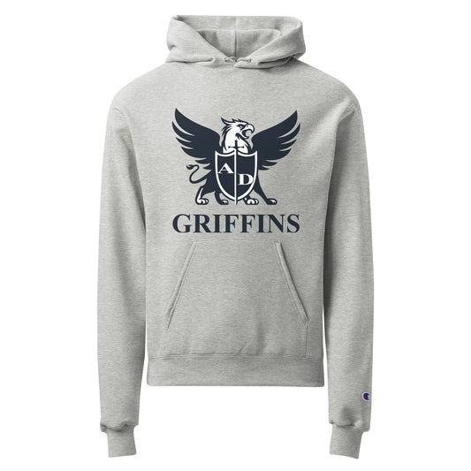 Signature | Champion Hoodie | Arma Dei Academy Basketball | Griffin Logo