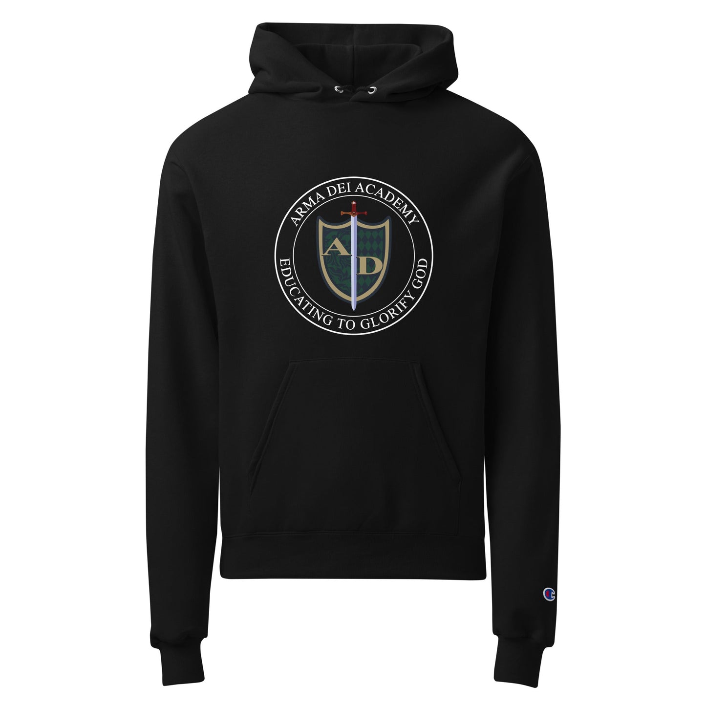 Signature | Champion Hoodie | Arma Dei Academy | Emblem