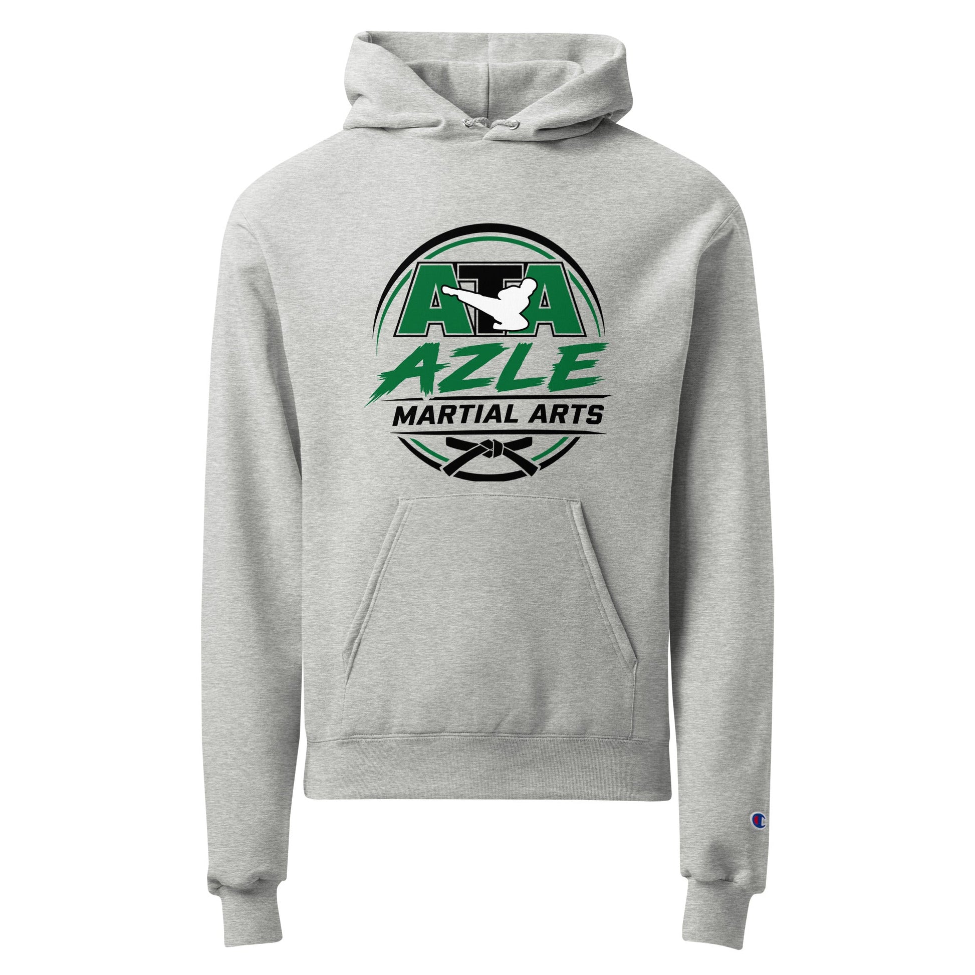 Signature | Champion Hoodie | Azle Martial Arts | Vanguard Emblem Logo