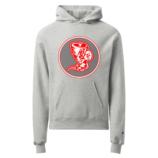 Signature | Champion Hoodie | Bay High Softball | Badge Logo