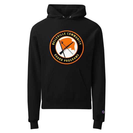 Signature | Champion Hoodie | Belleville Community Guard Programs | Badge Logo