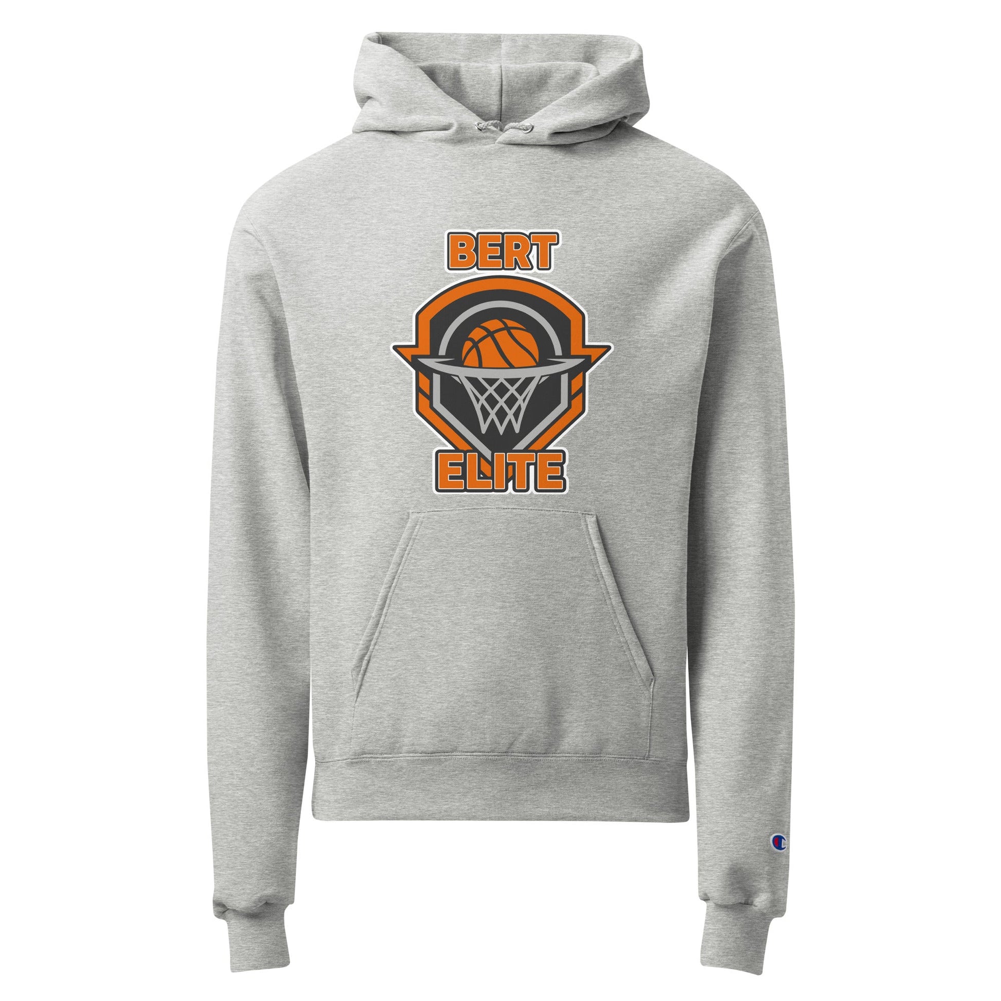 Signature | Champion Hoodie | Bert Elite AAU | Hoop Badge Logo
