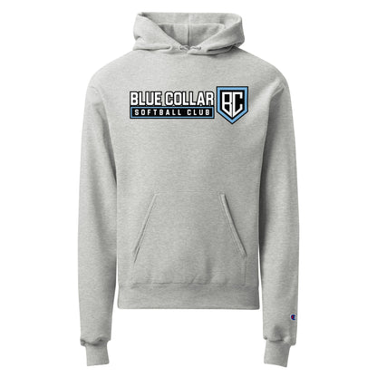 Signature | Champion Hoodie | Blue Collar Softball 2034 | Vanguard Logo