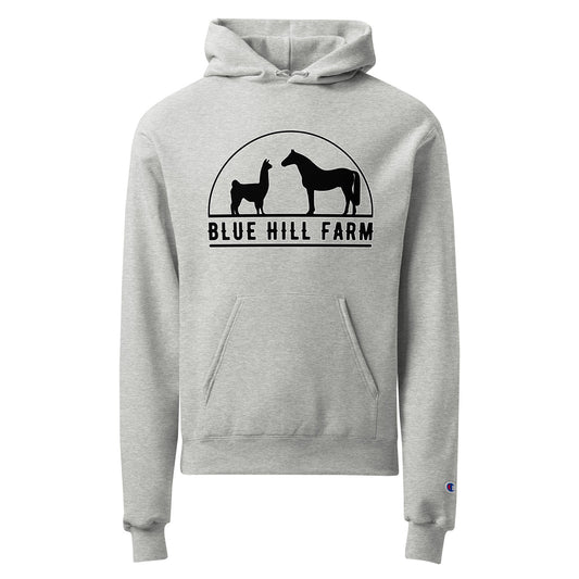 Signature | Champion Hoodie | Blue Hill Farm | Highland Silhouette Logo