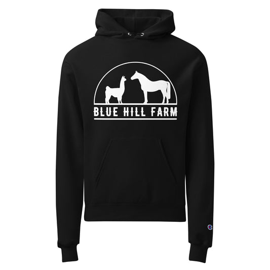 Signature | Champion Hoodie | Blue Hill Farm | Ranch Logo