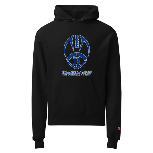 Signature | Champion Hoodie | Blueblacks Football Club | Emblem Logo
