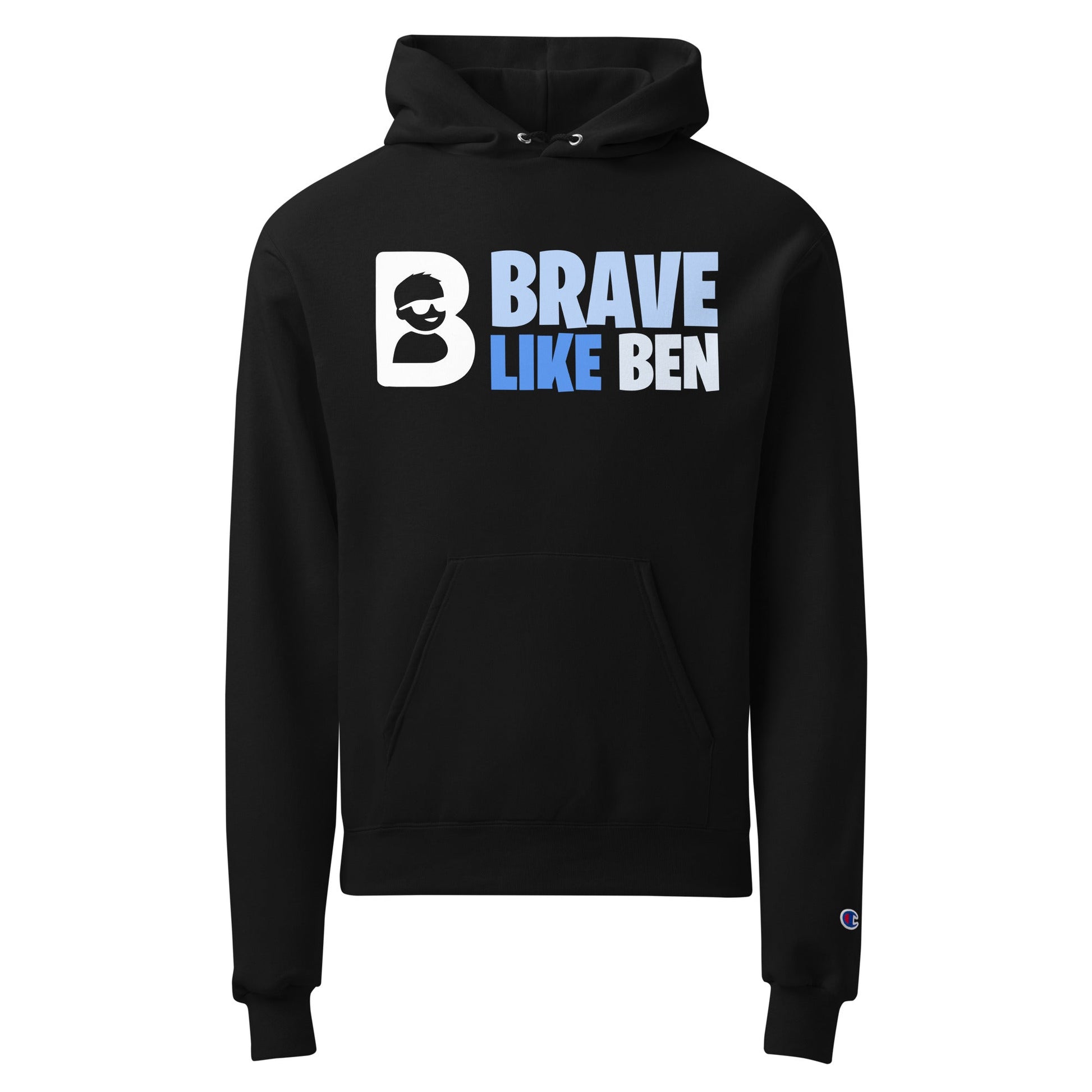 Signature | Champion Hoodie | Brave Like Ben | Valor Logo