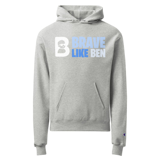 Signature | Champion Hoodie | Brave Like Ben | Valor Logo