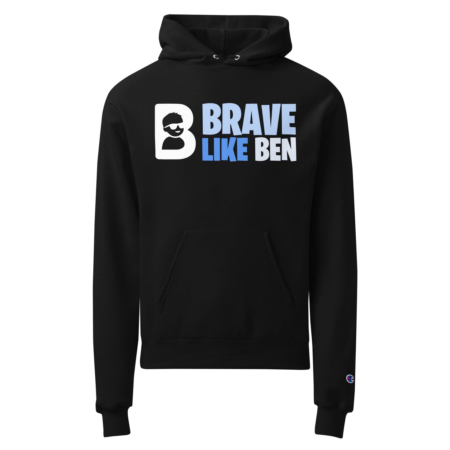 Signature | Champion Hoodie | Brave Like Ben | Valor Logo