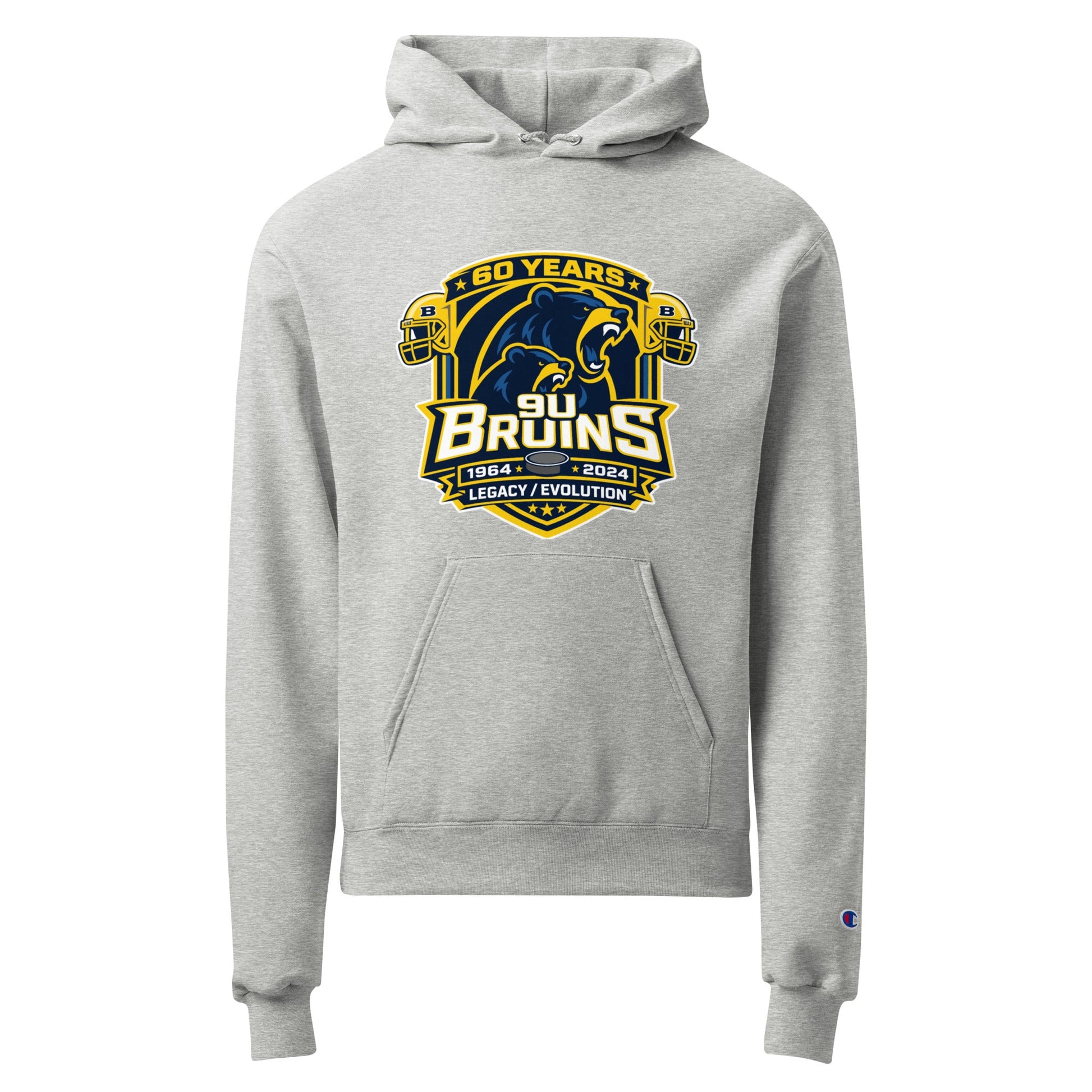 Signature | Champion Hoodie | Bruins The Evolution | Legacy Crest Logo