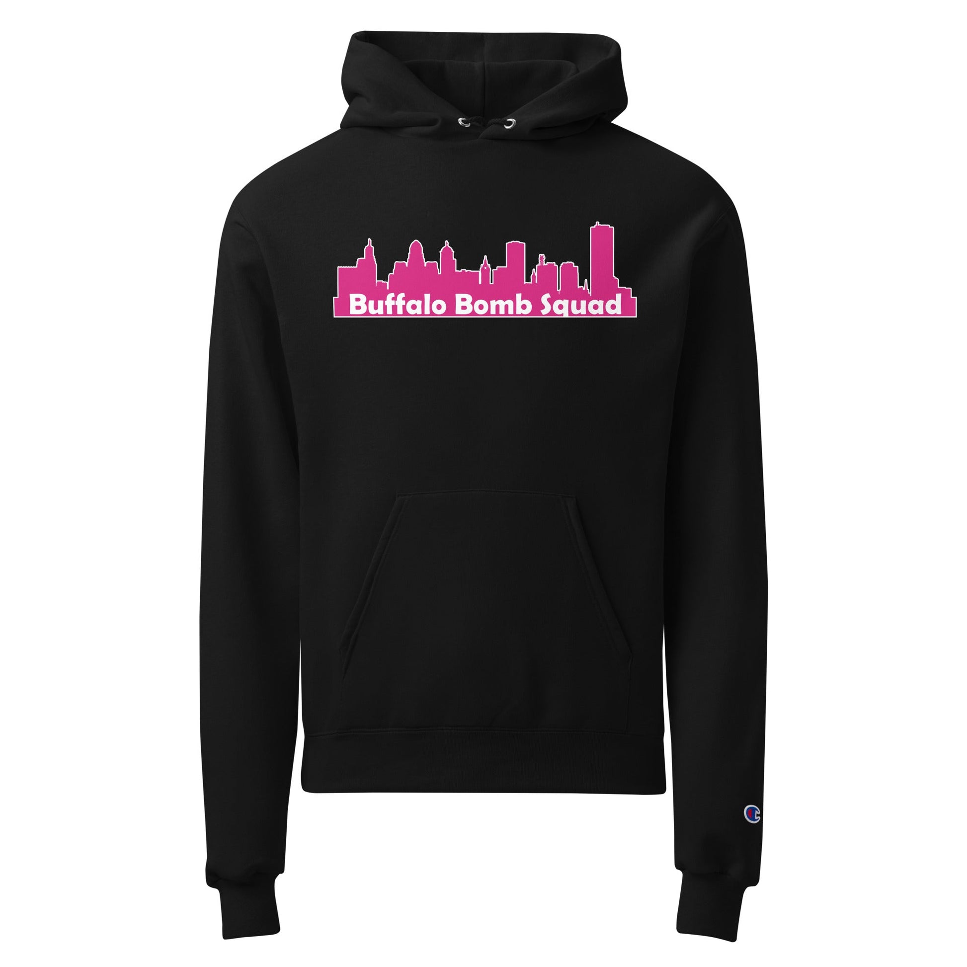 Signature | Champion Hoodie | Buffalo Bomb Squad | Skyline Logo