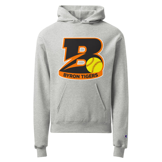 Signature | Champion Hoodie | Byron High School Softball | Softball Logo