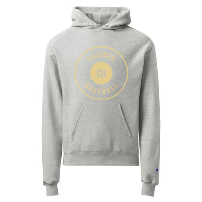 Signature | Champion Hoodie | Caliber Baseball | Crest Logo