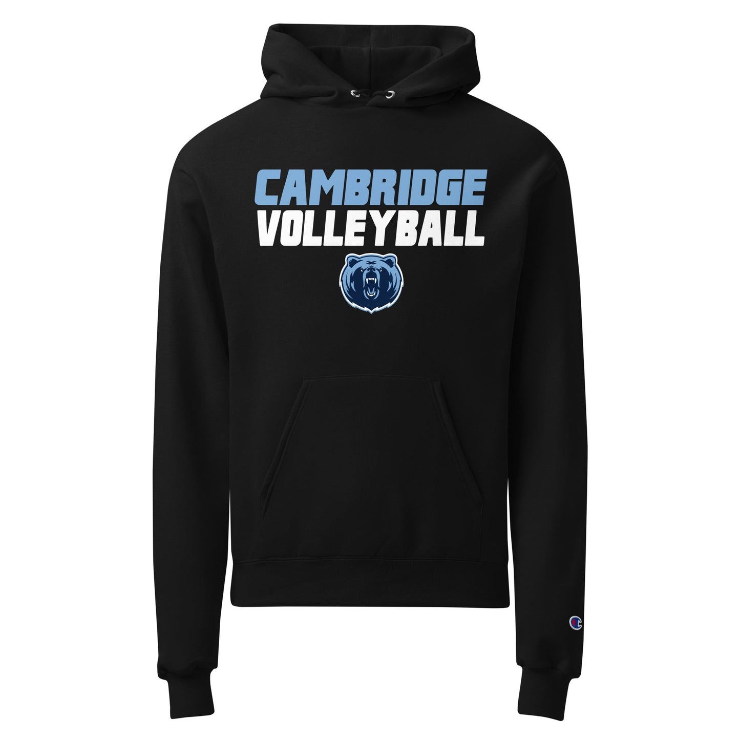 Signature | Champion Hoodie | Cambridge Volleyball | Modern Logo