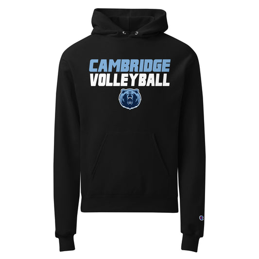 Signature | Champion Hoodie | Cambridge Volleyball | Modern Logo