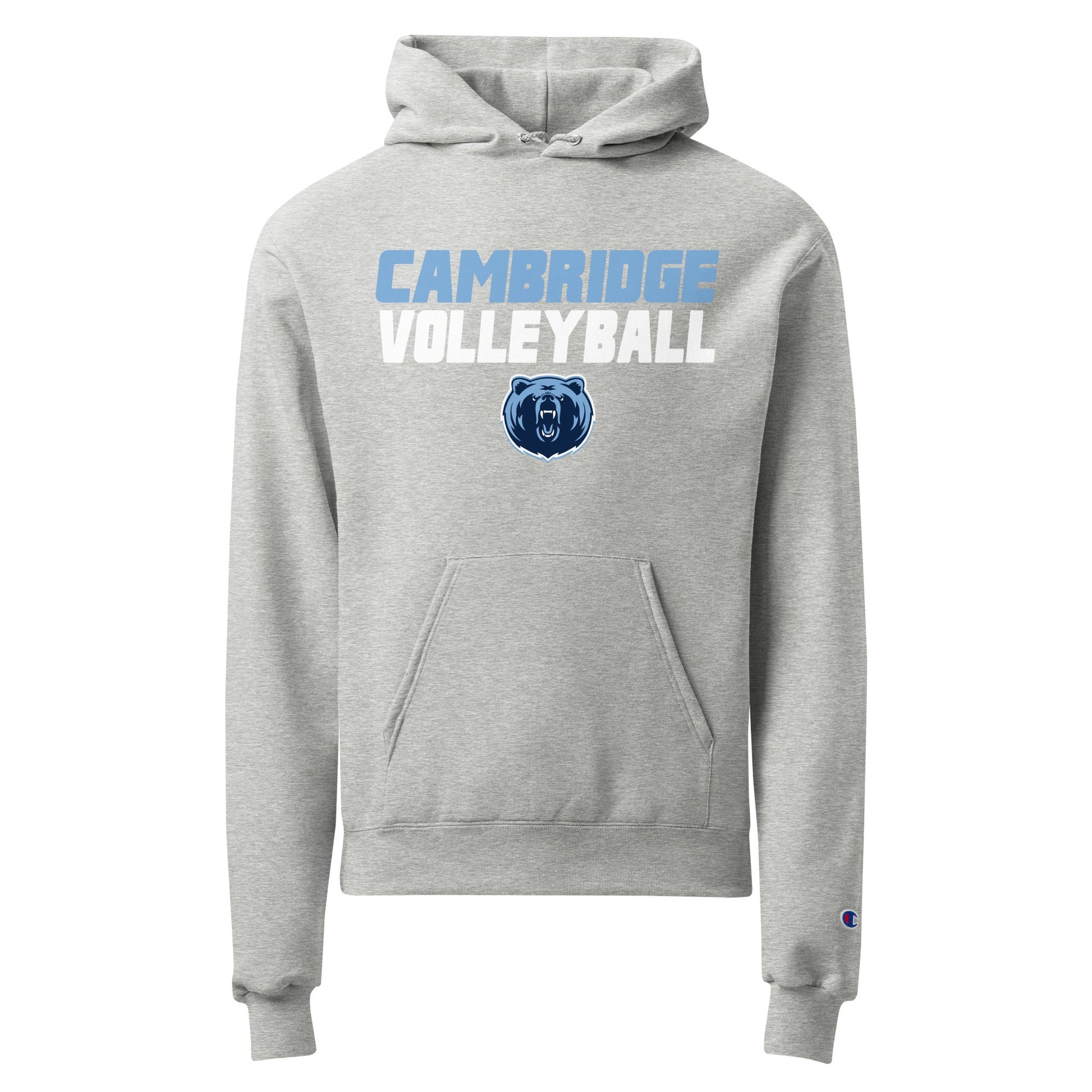 Signature | Champion Hoodie | Cambridge Volleyball | Modern Logo