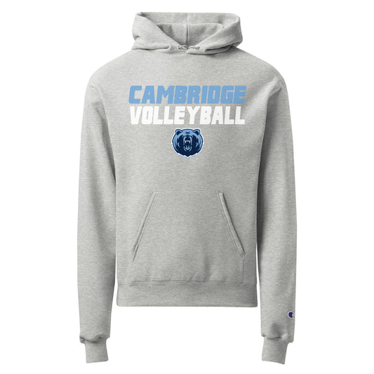 Signature | Champion Hoodie | Cambridge Volleyball | Modern Logo