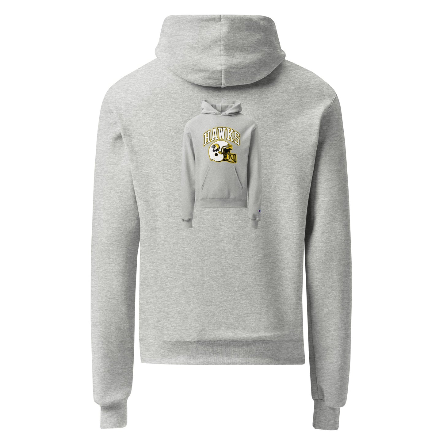 Signature | Champion Hoodie | Cardinal Ohara Hawks | Football Helmet Logo