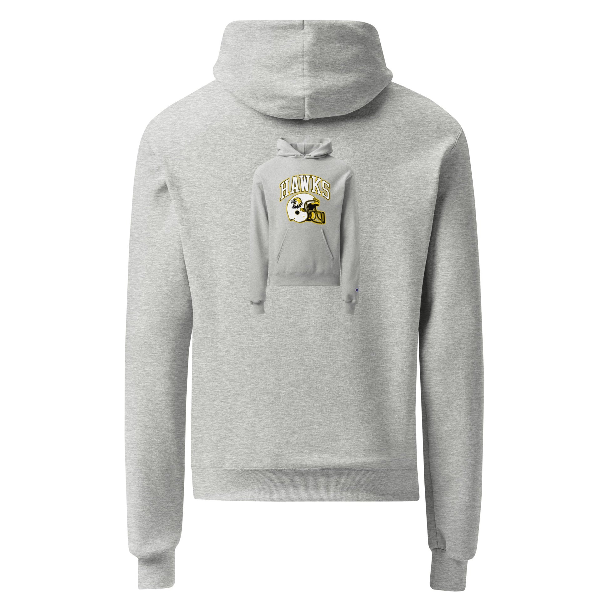 Signature | Champion Hoodie | Cardinal Ohara Hawks | Football Helmet Logo
