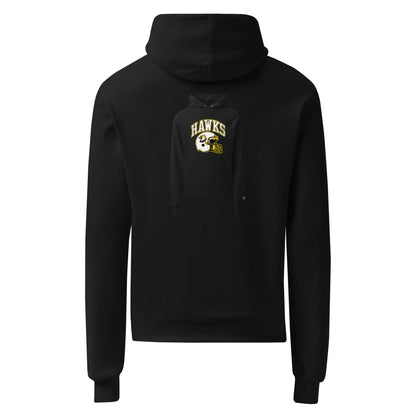 Signature | Champion Hoodie | Cardinal Ohara Hawks | Football Helmet Logo