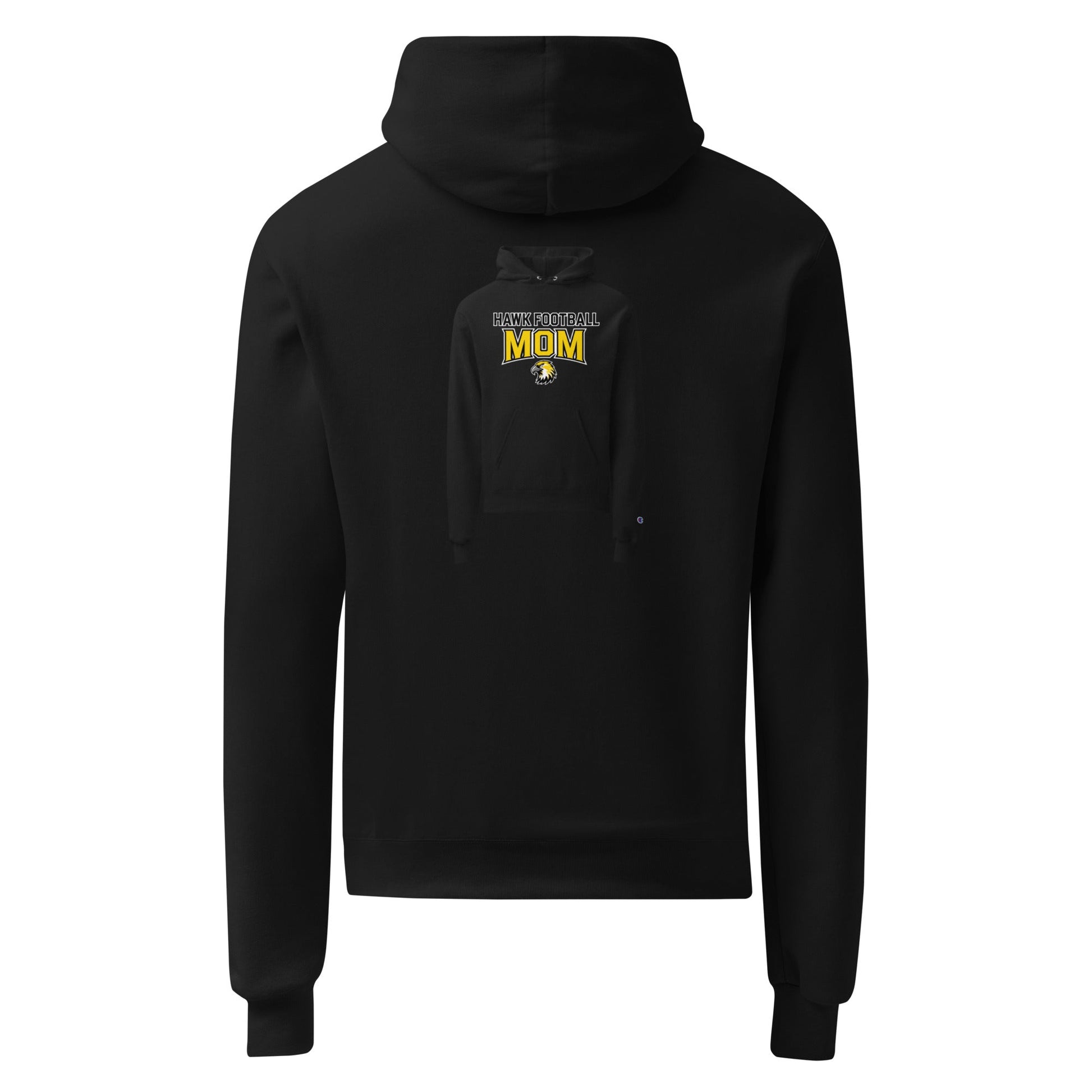 Signature | Champion Hoodie | Cardinal Ohara Hawks | Football Mom Logo