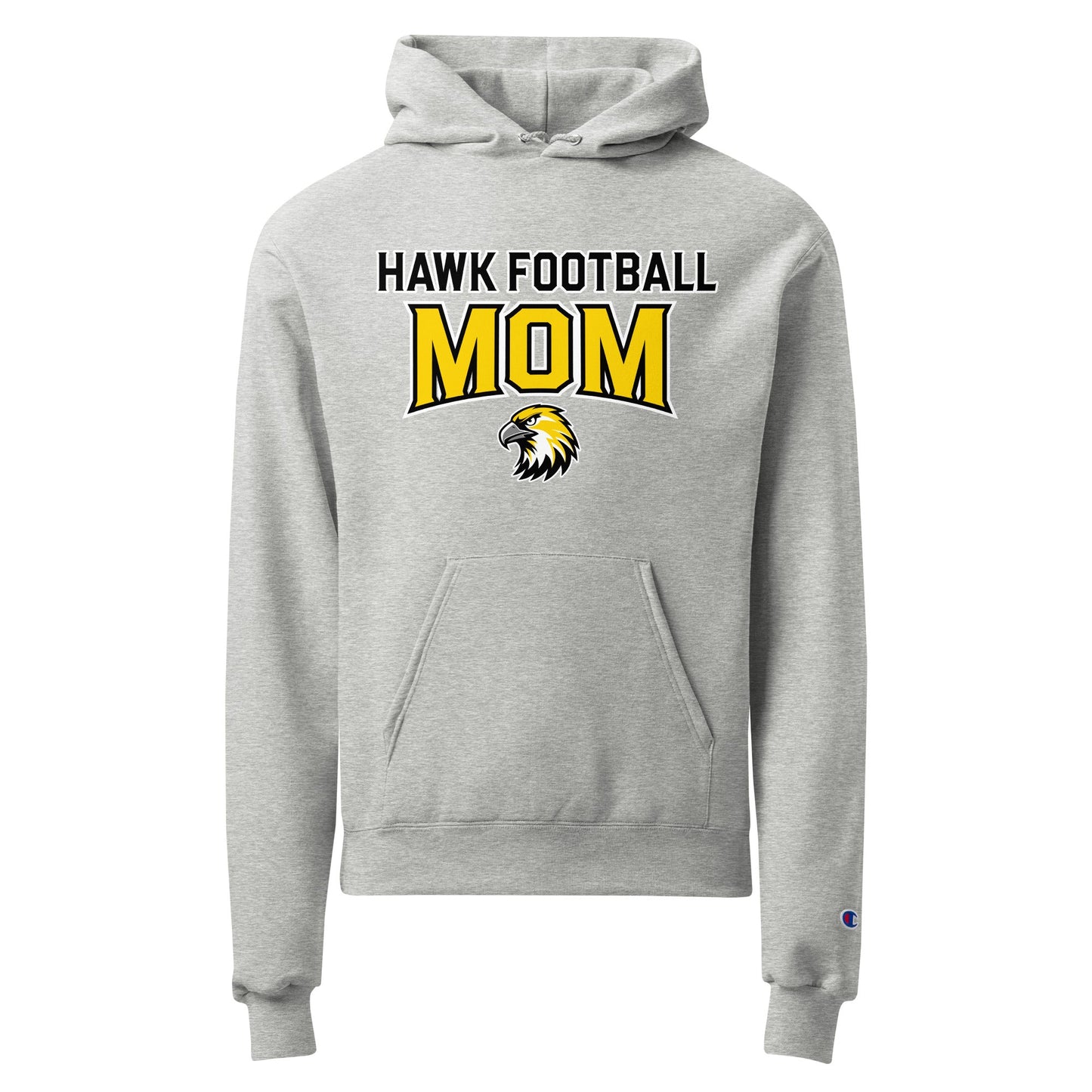 Signature | Champion Hoodie | Cardinal Ohara Hawks | Football Mom Logo