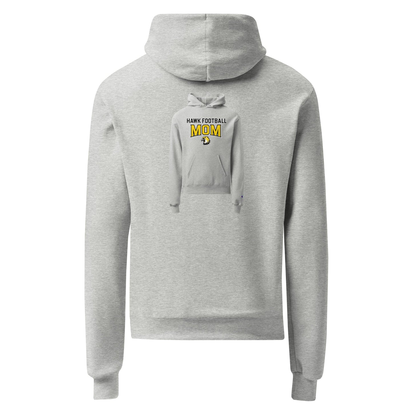 Signature | Champion Hoodie | Cardinal Ohara Hawks | Football Mom Logo