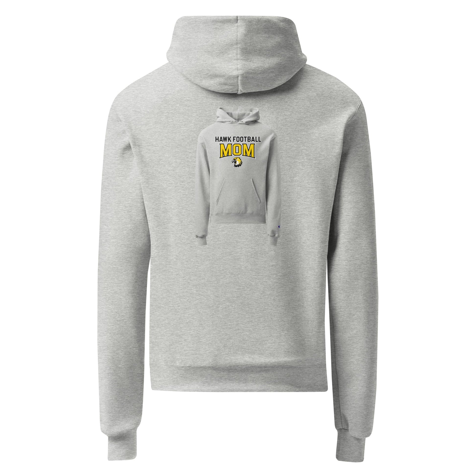 Signature | Champion Hoodie | Cardinal Ohara Hawks | Football Mom Logo