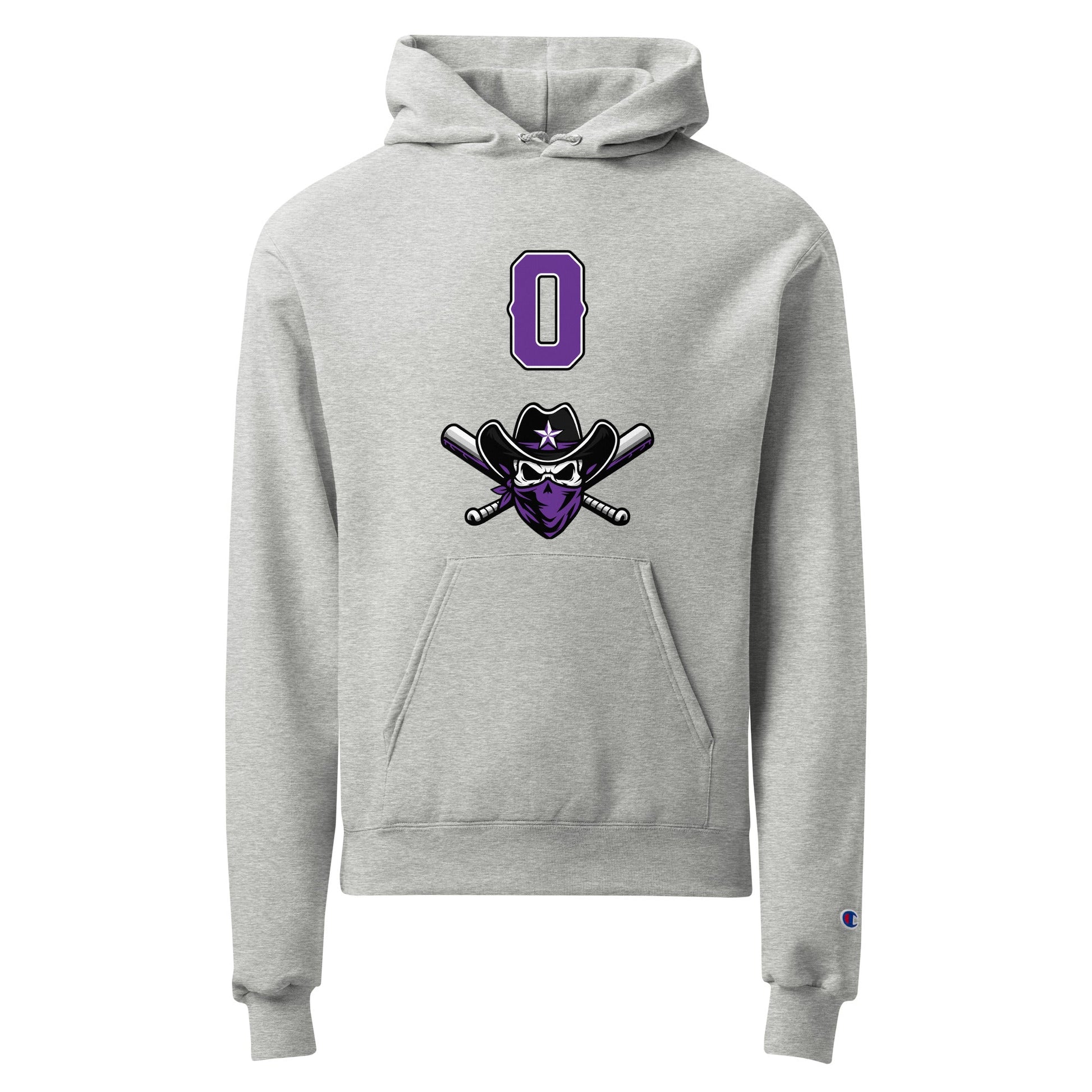 Signature | Champion Hoodie | Carolina Outlaws Baseball | Purple Renegades Logo