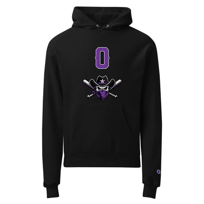 Signature | Champion Hoodie | Carolina Outlaws Baseball | Purple Renegades Logo