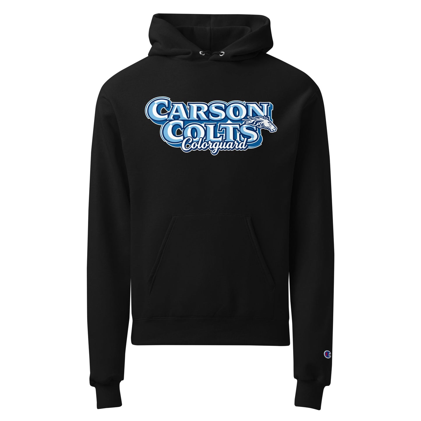 Signature | Champion Hoodie | Carson Colorguard | Colts Logo