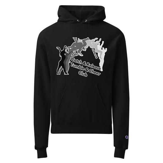 Signature | Champion Hoodie | Catch & Release Tumble & Cheer Club | Tumble Logo