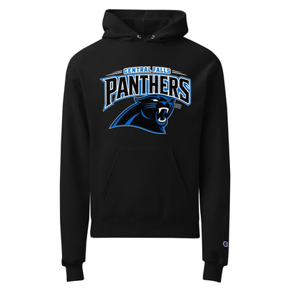 Signature | Champion Hoodie | Central Falls Panthers | Emblem Logo