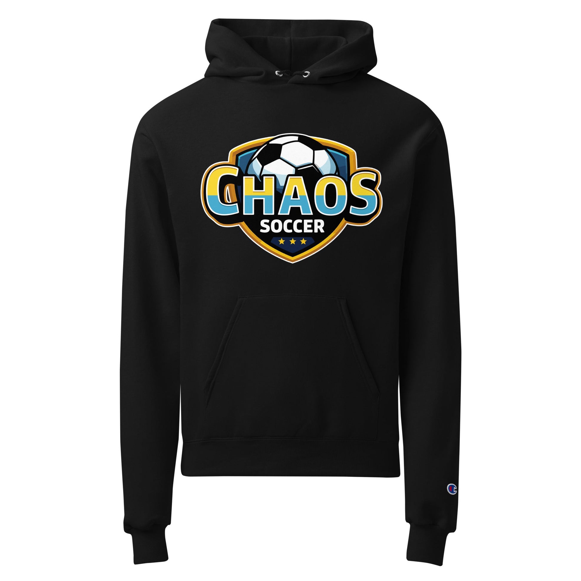 Signature | Champion Hoodie | Chaos Soccer | Logo