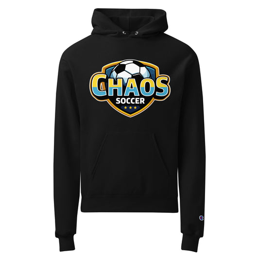 Signature | Champion Hoodie | Chaos Soccer | Logo