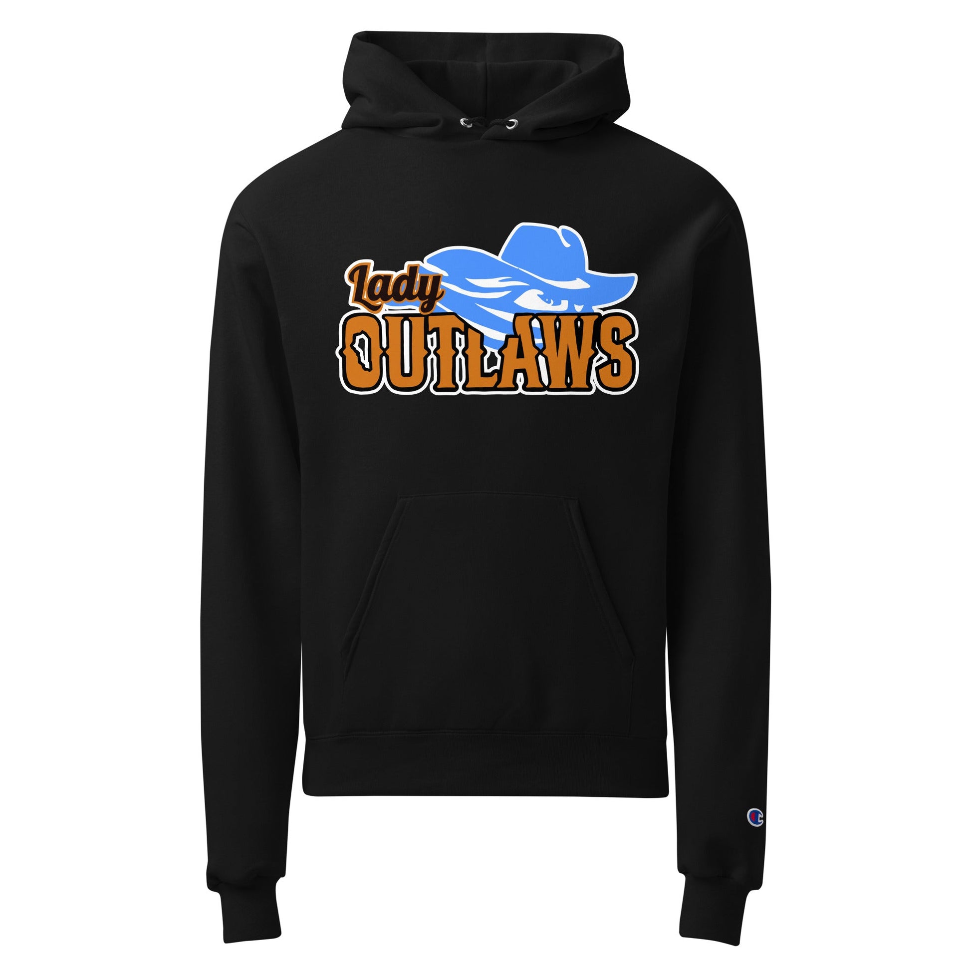 Signature | Champion Hoodie | CKY Lady Outlaws | Script Logo