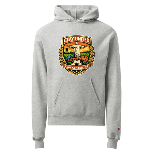 Signature | Champion Hoodie | Clay United | Crest Logo