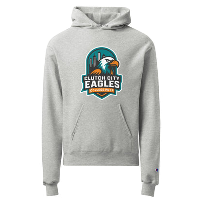 Signature | Champion Hoodie | Clutch City College Prep | Shield Logo