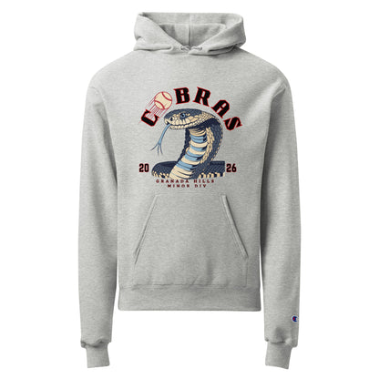 Signature | Champion Hoodie | Cobras '26 | Minor Div Logo