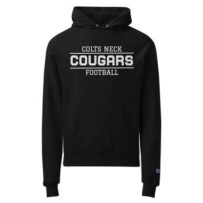 Signature | Champion Hoodie | Colts Neck Cougars | Youth Tackle Football (AYF) | Script Logo