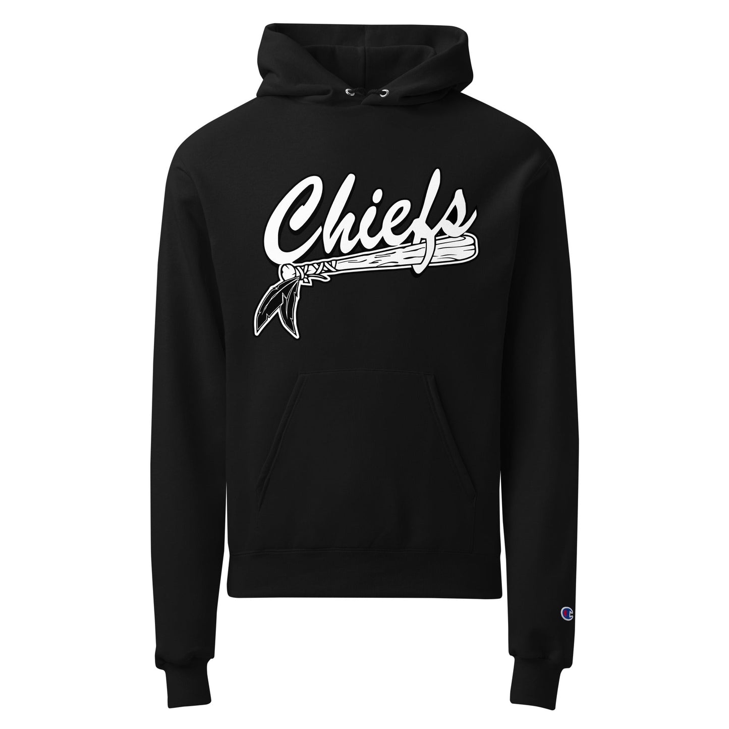 Signature | Champion Hoodie | Connetquot Chiefs | Letter Crest Logo
