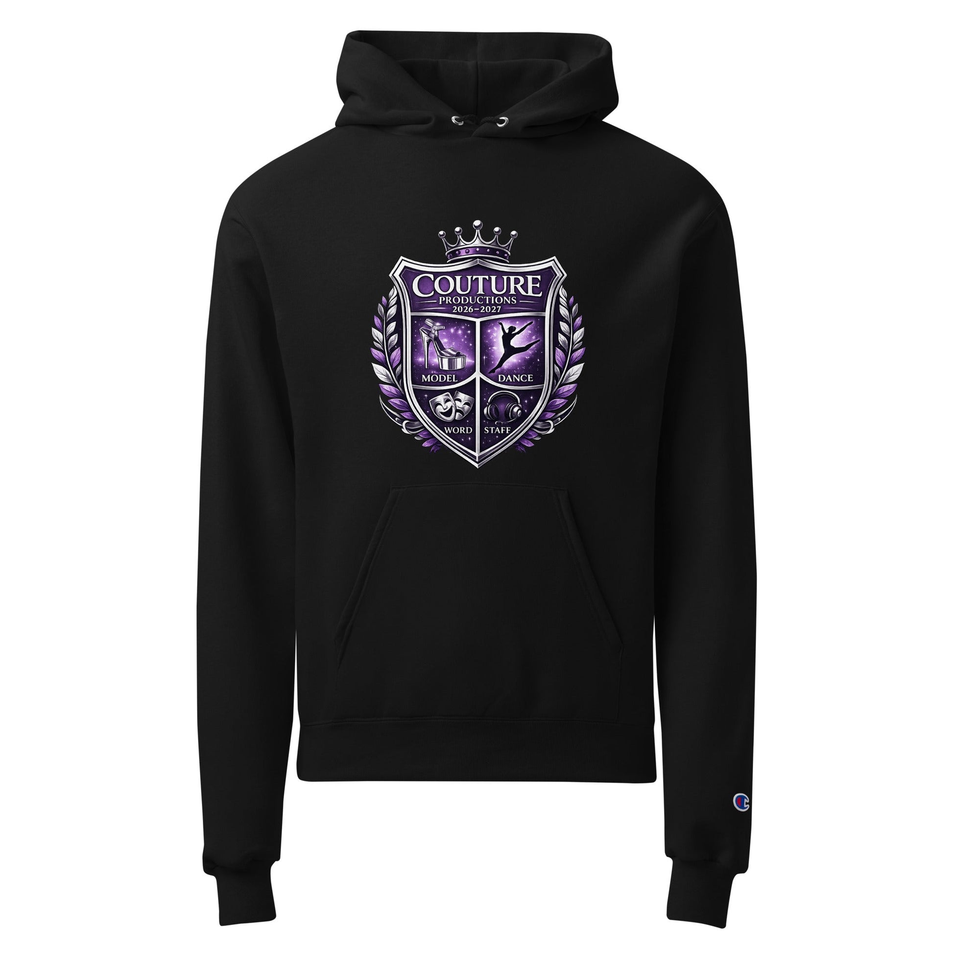 Signature | Champion Hoodie | Couture Productions | Couture Shield Logo