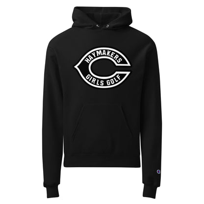 Signature | Champion Hoodie | Cozad Girls Golf | Haymaker Vanguard Logo