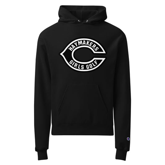Signature | Champion Hoodie | Cozad Girls Golf | Haymaker Vanguard Logo