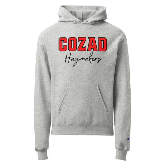 Signature | Champion Hoodie | Cozad Girls Golf | Script Logo